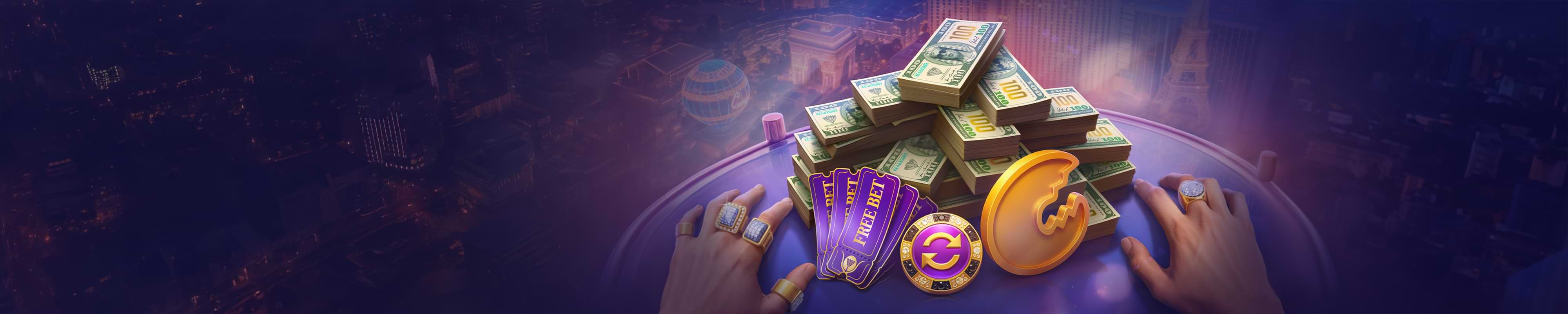Realz Casino Bonus Crab rewards and shop coins banner